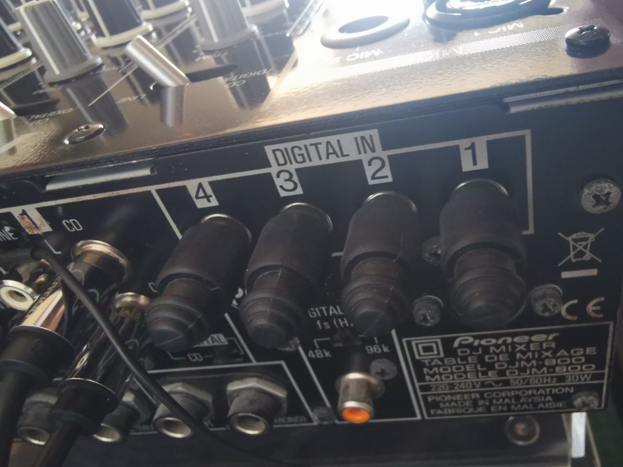 Mixer PIONEER DJM-800 - dj mikser