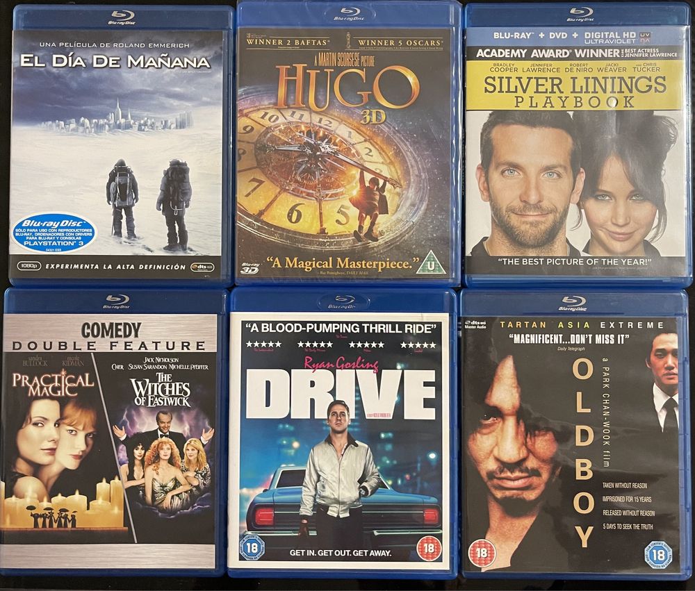 Pack 17 filmes Blu-ray Venda