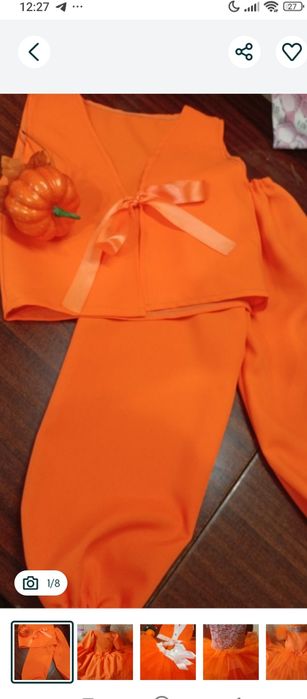 Мандарин,гарбуз,помідор карнавальні костюми