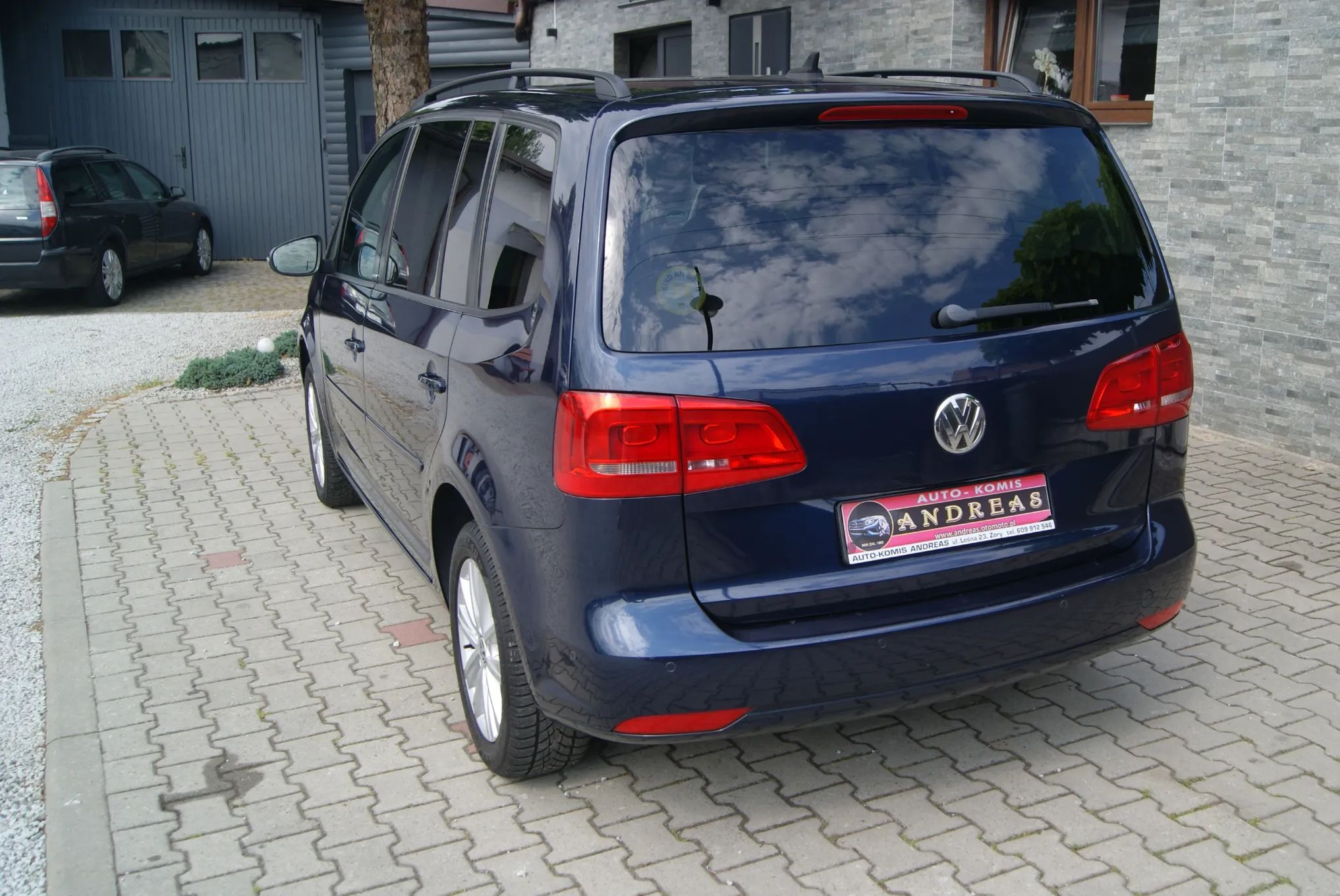 Volkswagen Touran Style 7 Osobowy DSG 2.0 TDI Zadbany Spr. Z De.Webasto Klimatr.