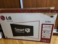 Телевизор Smart TV LG 42lb650. Новый