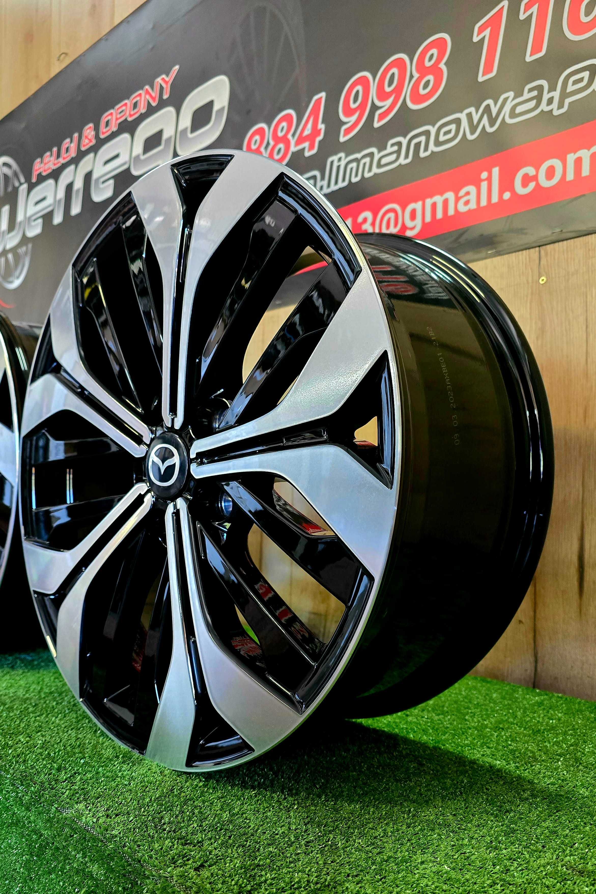 NOWE ALUFELGI MAZDA 18x5x114,3 - Mazda 3 5 6 Cx3 Cx5 Cx60