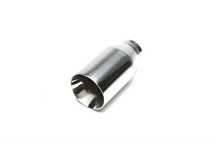 Ponteiras de escape universal redonda com 100mm X 190MM 100% Inox
