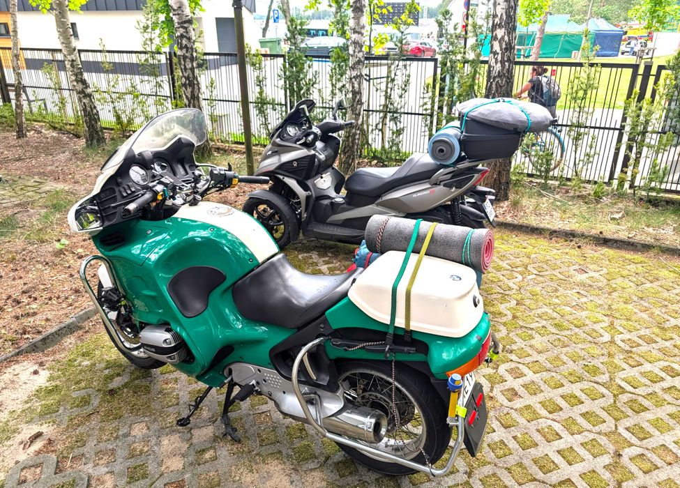 BMW R850 RT niemiecka policja super stan ew zamiana na trójkołowca MP3