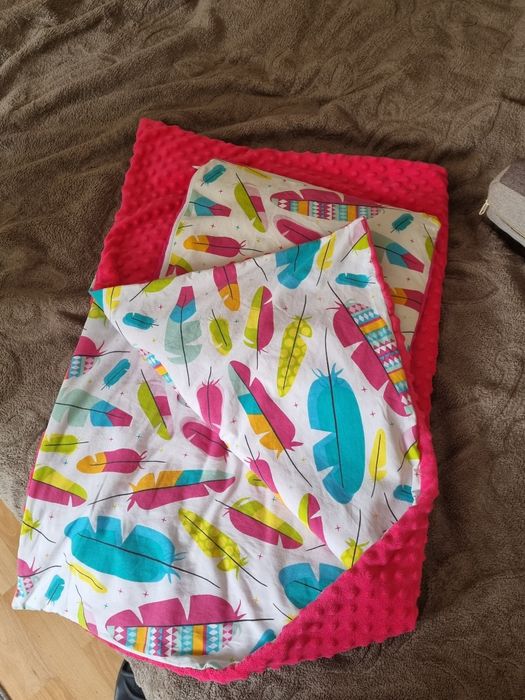 Komplet Minky poduszka i kołderka