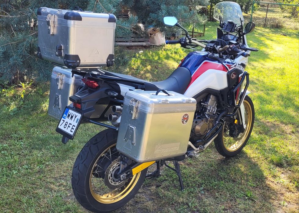 Honda Africa Twin CRF 1000 Mocno Doinwestowana Manual