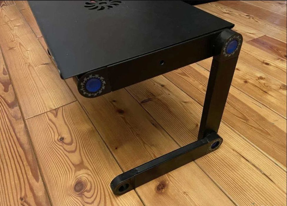 регульований стіл підставка з охолодженням для ноутбука для гаджетів