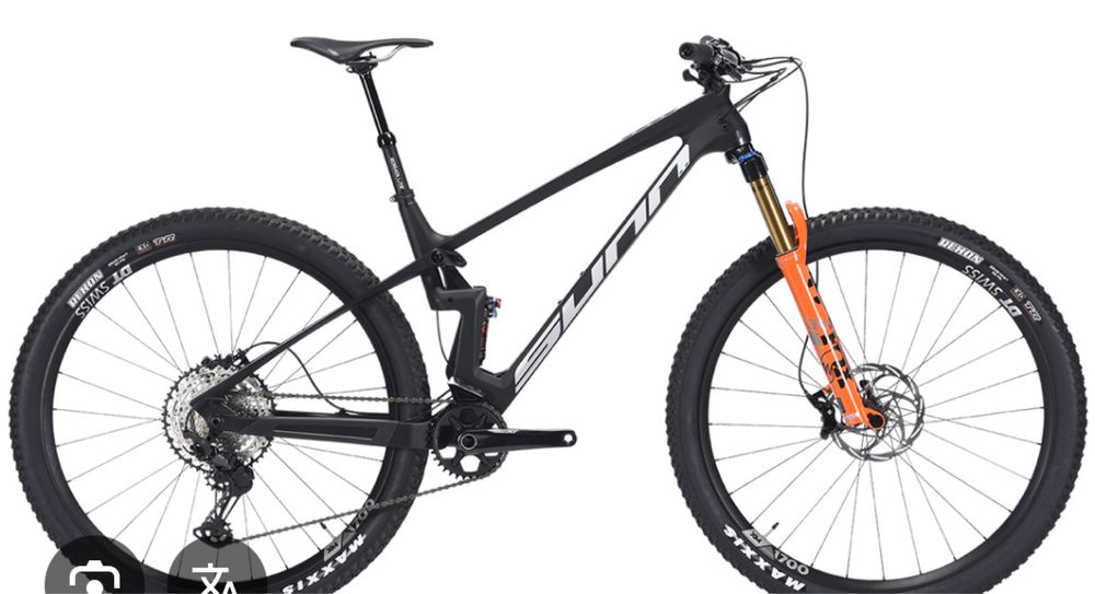 Bicicleta Btt roda 29 suspensao total carbono Sunn Shamann Fox Kashima