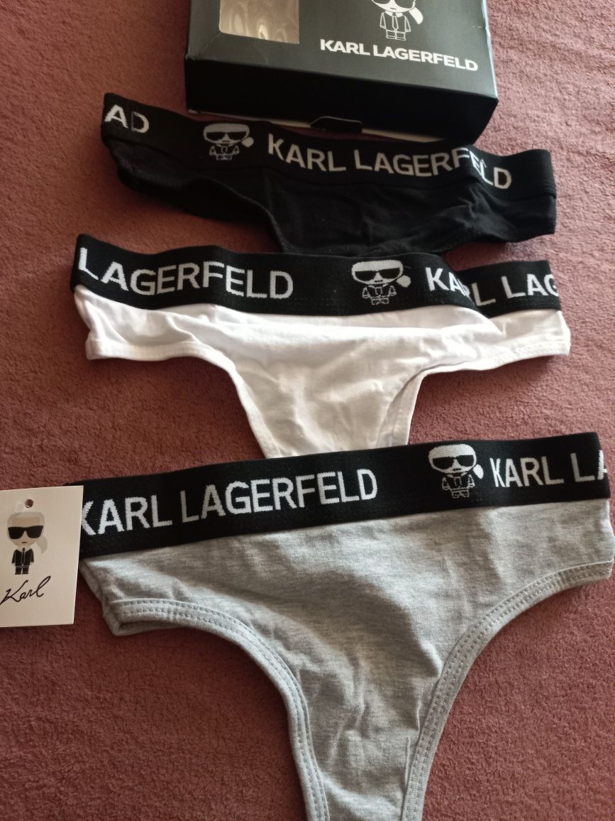 Karl lagerfeld stringi 3 pack xs/s