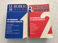 LE ROBERT Micro 1 & Micro ROBERT 2 Dictionnaire