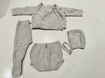 Roupa bebe 68cm 6meses 9 conjuntos