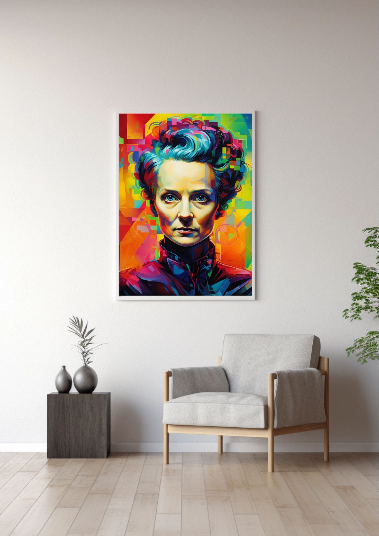 Piękne Umysły - Skłodowska - Curie plakat B2 (50x70cm)