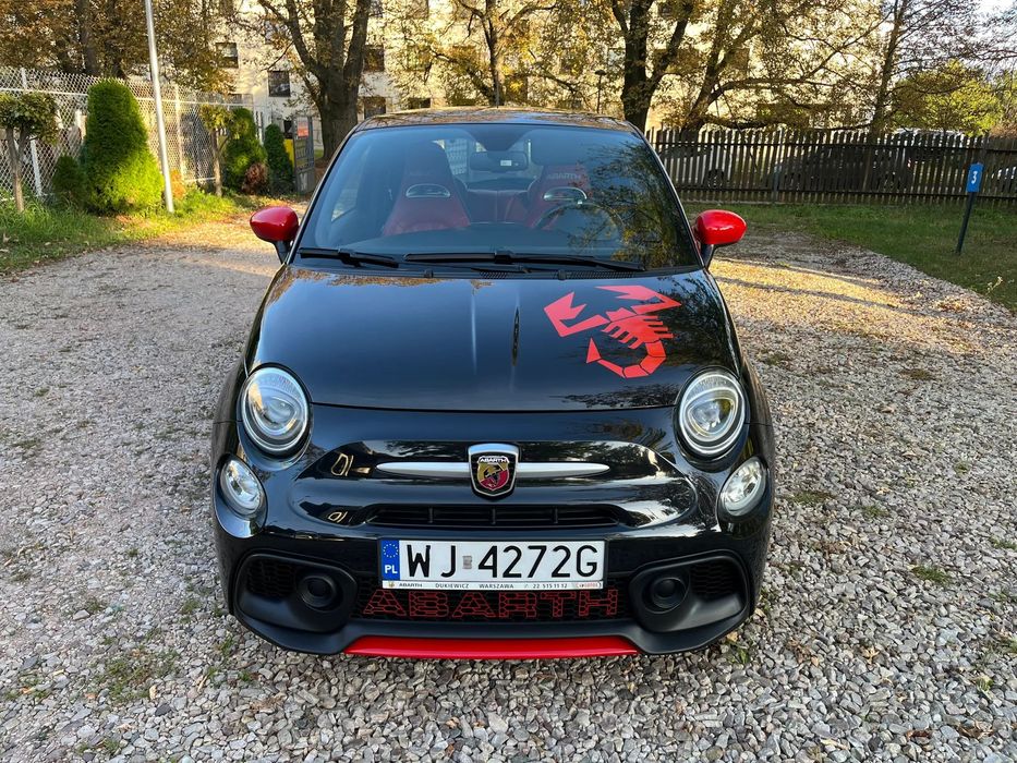 Abarth 595 Elaborazione, Salon Polska, Serwis ASO, bezwypadkowy