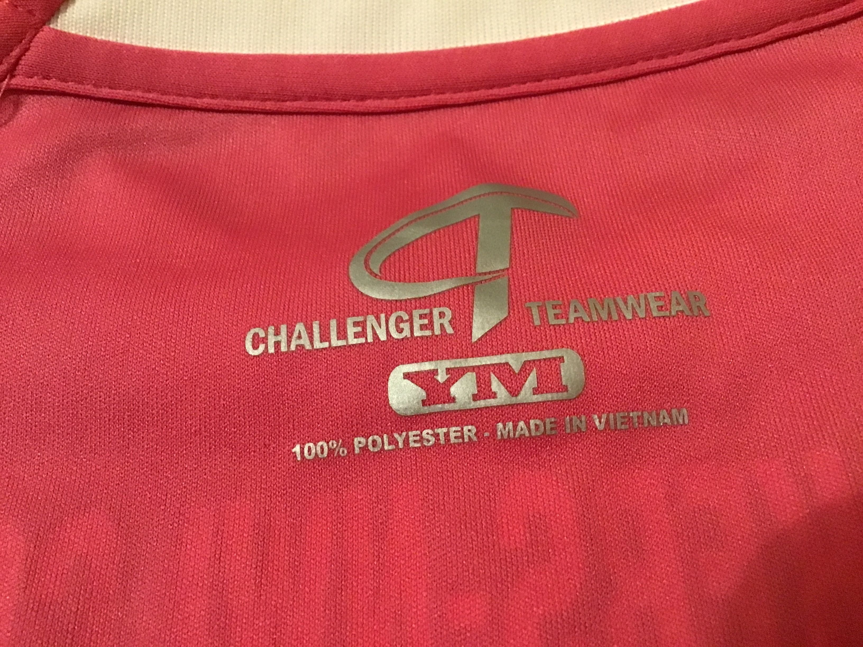 Koszulka sportowa różowa CHALLENGER USA dziewczynka 134cm