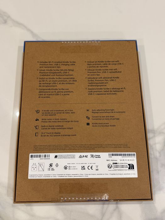 Електронна книга Amazon Kindle Scribe 64ГБ Premium Pen