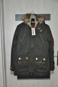 Kurtka damska zielona parka Superdry r. S