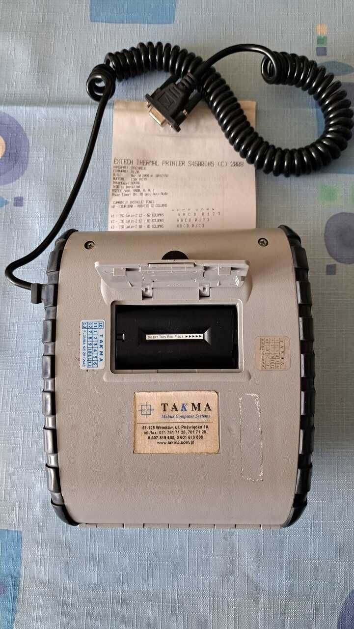 Drukarka termiczna Extech  Model S4500THS