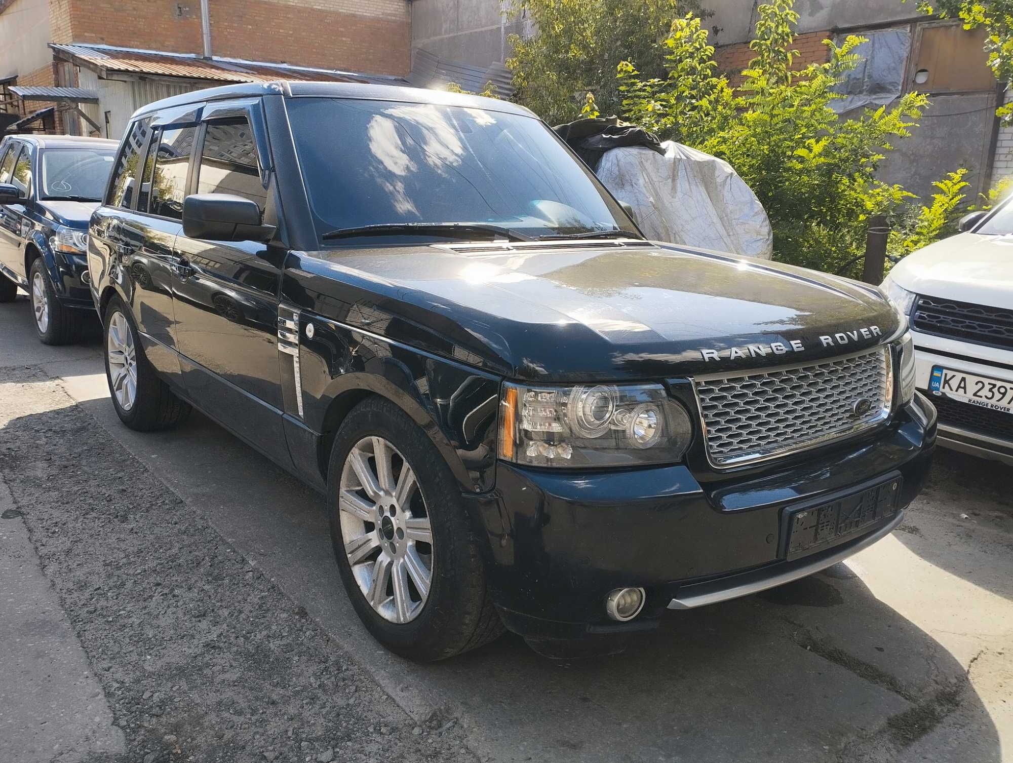 бампер задний рест 2011 Range Rover Vogue L322 жабра Autobiography