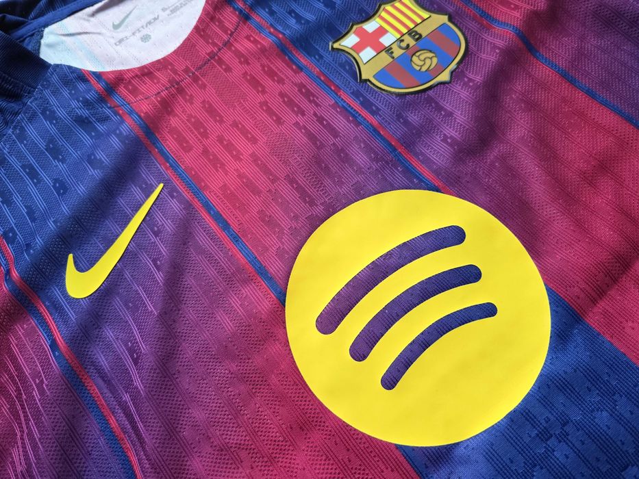 koszulka FC BARCELONA domowa 2025/2026 GAVI 6! meczówka S slim! LM!