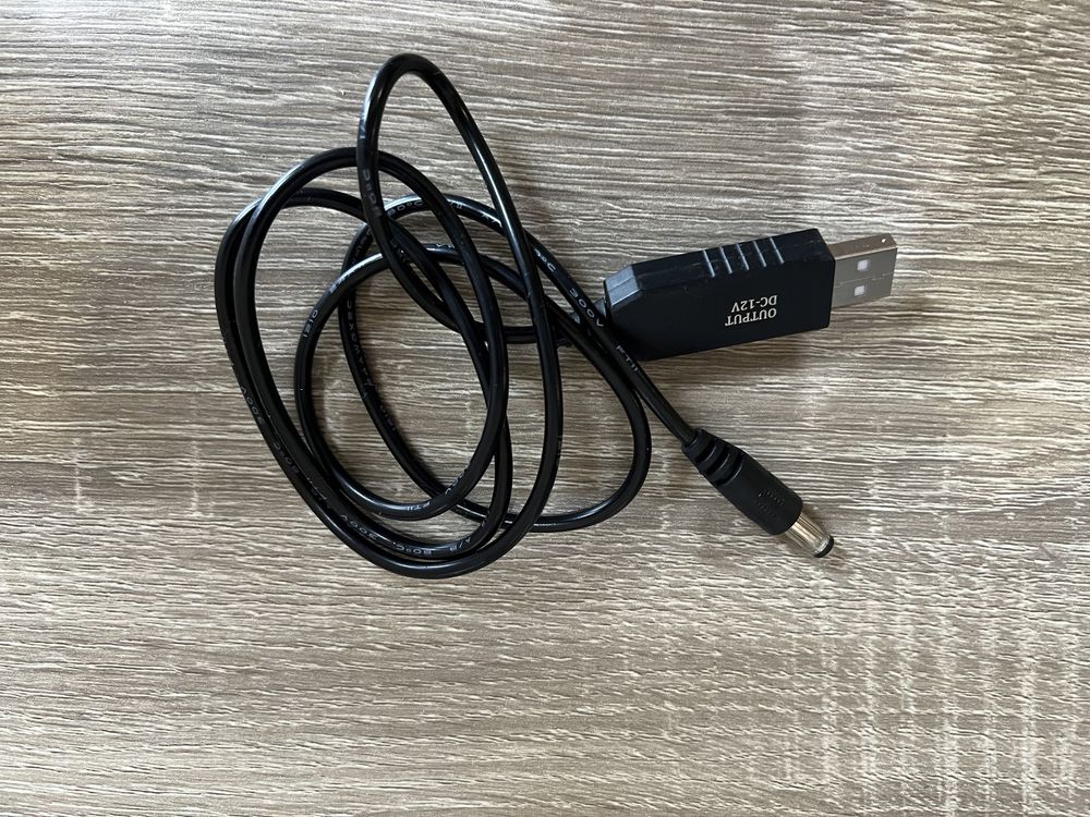 USB кабель для роутера 12V / павербанк