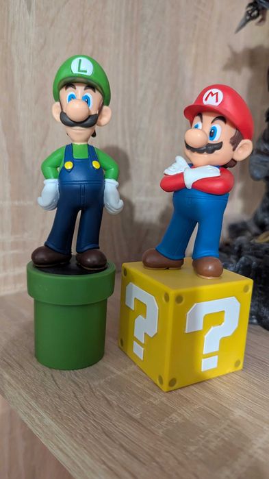 Kolekcnonerska Figurka Mario Bros Mario i Luigi
