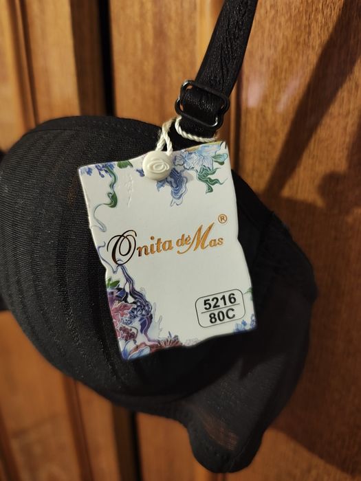 Чорний бюстгальтер Onita de Mas