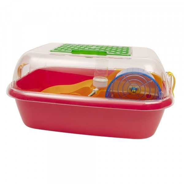 Gaiola Plástica para Hamster – Modelo Candy (44 × 34 × 20 cm)