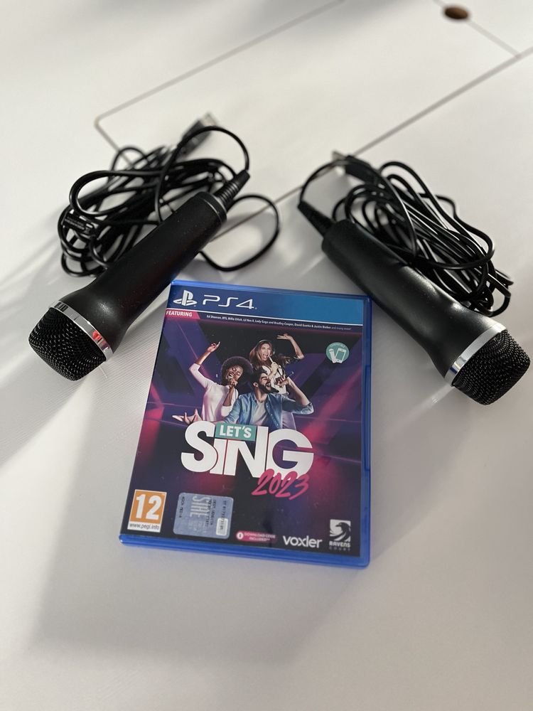 Gra Lets Sing PS4 + dwa mikrofony