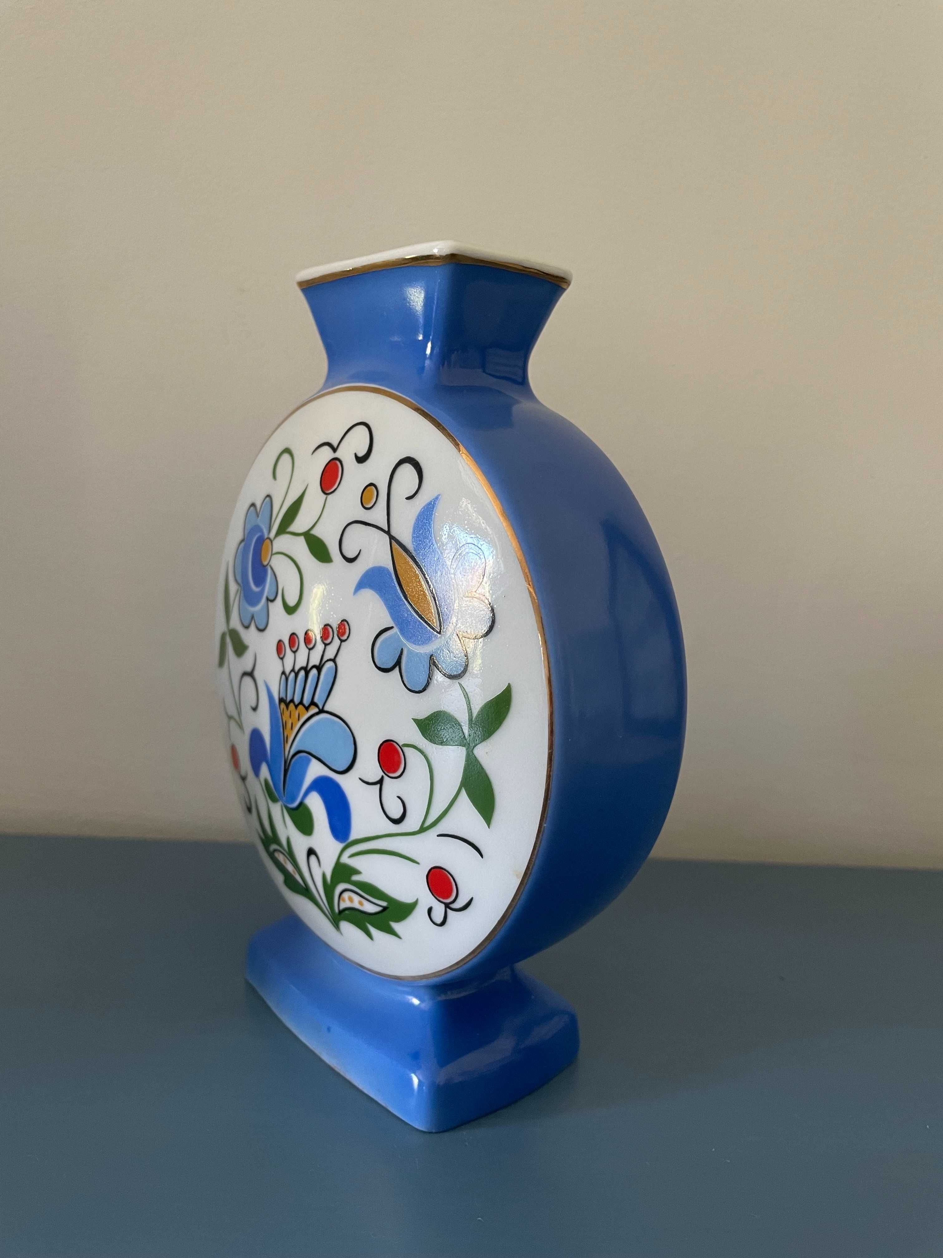 Porcelanowy wazon Kaszubski 1988r.