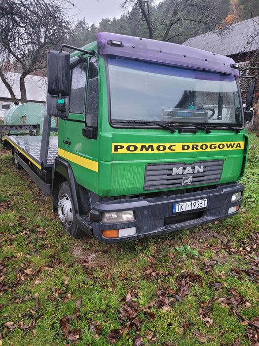 Man l2000 12.180 specjalne autolaweta pomoc drogowa
