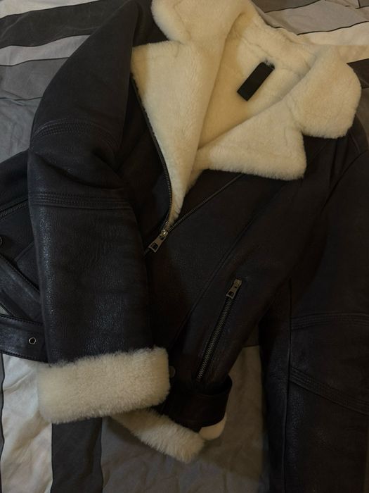 Дублянка жіноча натуральна авіатор XL-L