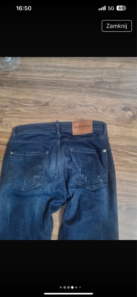 Spodnie meskie firmy Dsquared2