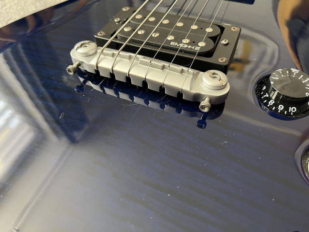 Gitara VIG Spirit Deep Blue Transparent