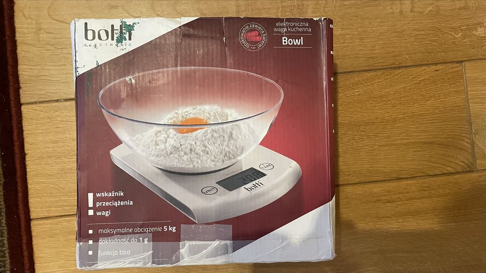 Waga kuchenna Botti Bowl Biała PT-860