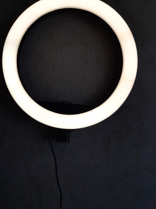 Лампа кольцевая, лампа для съёмок. Светодиодная кольцевая. Світодіодна