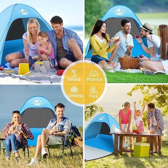 Namiot plażowy dla 2 - 3 osób nowy
