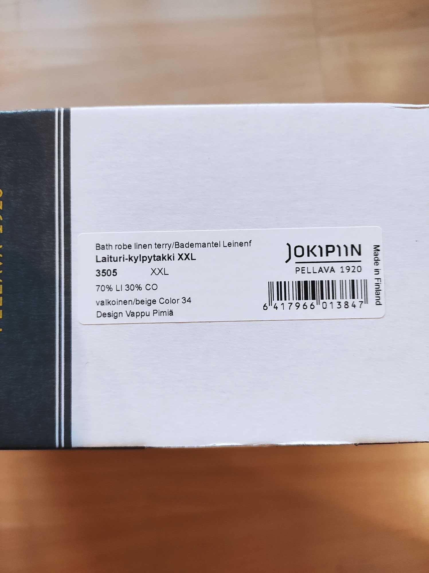 Szlafrok do sauny Jokipiin Pellava