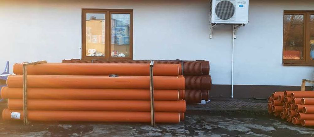 Rura przepustowa fi 200 długość 3m karbowana PRAGMA Przepusty