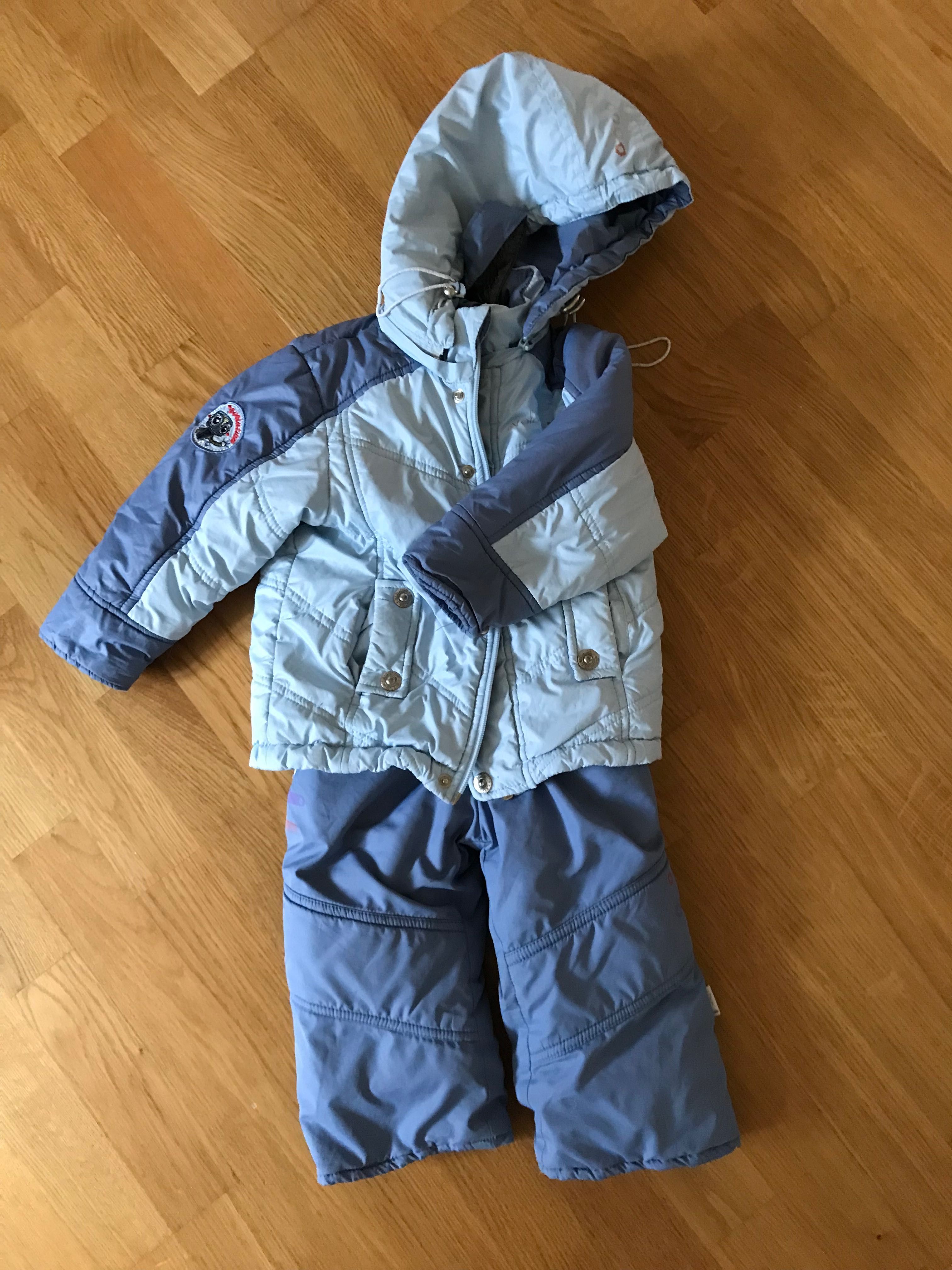 Зимовий дітячий костюм. Курточка і штани