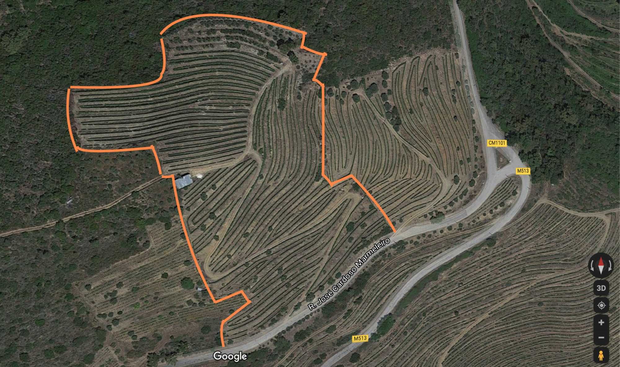 Quintinha no Douro 4 hectares, possibilidade de construcao