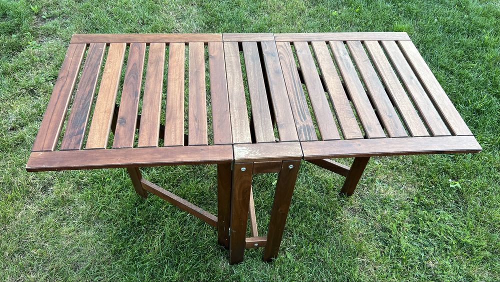 Ikea Applaro, stół ogrodowy rozkładany