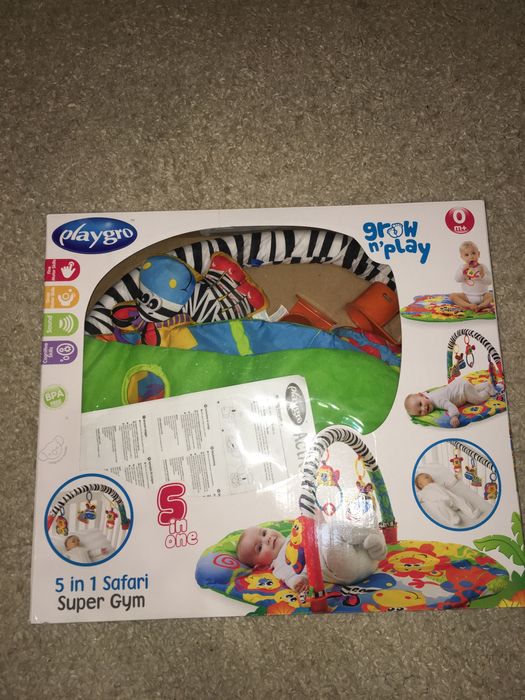 Ігровий килимок розвиваючий Playgro Safari