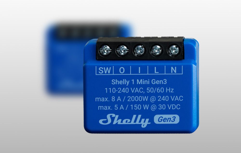 Sterownik Shelly Mini Gen3 Wifi