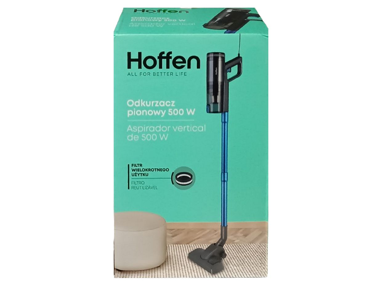 Bezworkowy odkurzacz pionowy Hoffen 500W