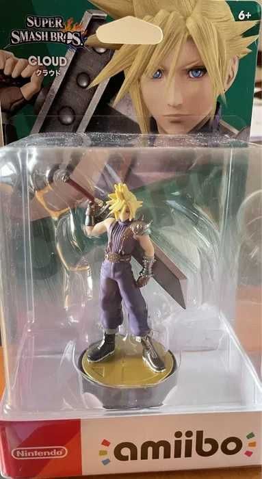 Amiibo Super Smash Bros no.57 Cloud Japonês - Negociável