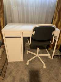 Krzesło obrotowe biurko Ikea Micke
