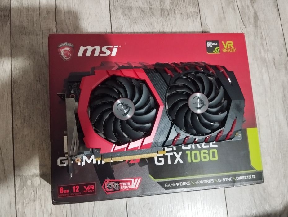 Karta Graficzna Msi Gtx 1060 6GB Gaming X