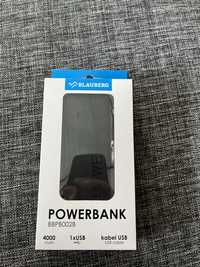 Powerbank BLAUBERG - 4000 mAh - nowy