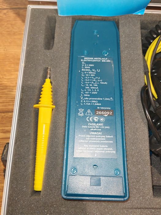 Sonel MIE-500 i MIC-3 zestaw.