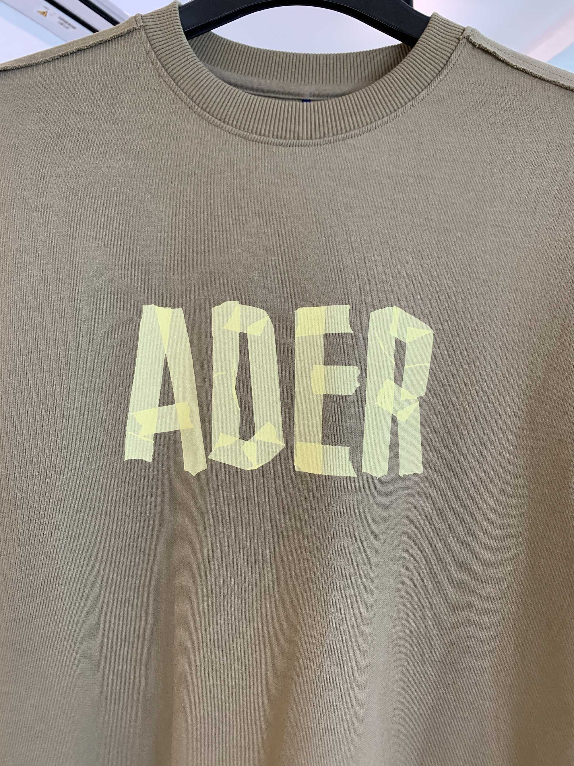 Світшот ADER ERROR Tape Logo Crew Sweat Sweatshirt Beige